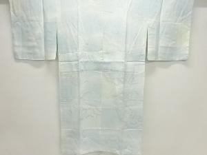 貝桶模様織出し単衣長襦袢